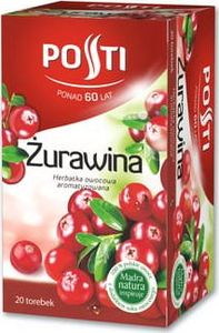 POSTI  POSTI HERBATA ŻURAWINOWA EX 20X2G 50971266 1