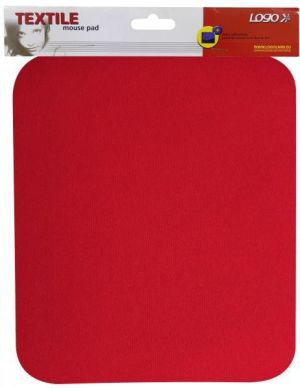 Podkładka Logo pod mysz miękka, czerwona (50110) 1