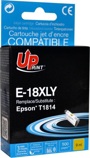 Tusz UPrint Tusz E-18XLY / C13T18144010 (Yellow) 1