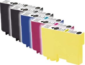Tusz UPrint Tusz E-128 PACK / C13T128 2x Black, 1x Cyan, 1x Magenta, 1x Yellow 2