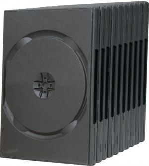 Box na 1 szt. DVD, czarny, No Name, 14mm 3