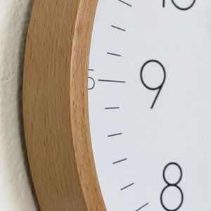 MPM-Quality Zegar ścienny drewniany, modne kolory - 3854.5300 2