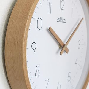 MPM-Quality Zegar ścienny drewniany, modne kolory - 3854.5300 5