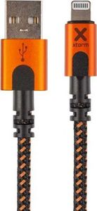 Kabel USB Xtorm USB-A - Lightning 1.5 m Pomarańczowy (CXX002) 2