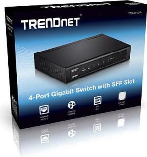 Switch TRENDnet TEG-S51SFP 4