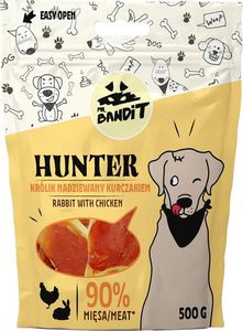 Mr Bandit Mr Bandit HUNTER Królik nadziewany kurczakiem 500g - naturalny przysmak dla psa 1