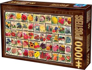 D-Toys Puzzle 1000 Kwiaty 1