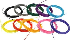 NoboKids Wkład Długopis 3D Pen 10szt Filament PLA 5m/1,75mm 2