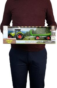 NoboKids Traktor Przyczepa Transport Słomy Światło Dźwięk 14