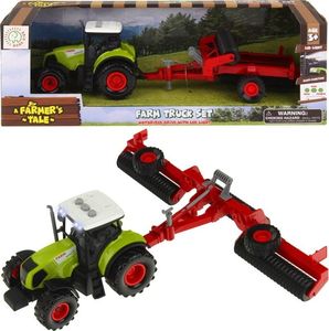 NoboKids Traktor Brony Przyczepa Wały Farma Światło Dźwięk 1