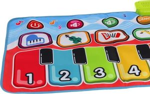 NoboKids Mata Muzyczna Taneczna Pianinko Podłogowe Keyboard 6