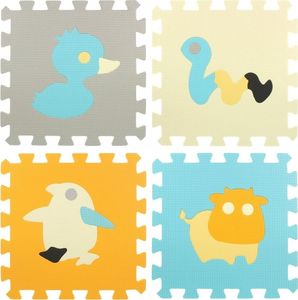 NoboKids Puzzle Piankowe Kojec Mata Płotek Kształty Kolory 11