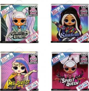MGA LOL Surprise OMG Movie Magic Doll Asst (4szt) (576495EUC) 1