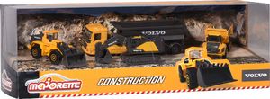 Majorette Majorette Zestaw Volvo Construction 4 sztuki 2