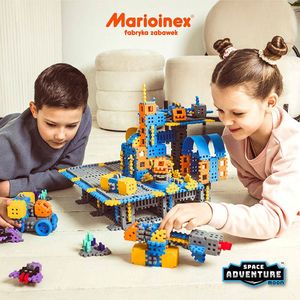 Marioinex Klocki Mini Waffle Kosmiczna Baza 4