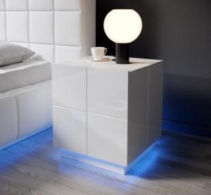 Cama Meble Oświetlenie szafka nocna REJA niebieskie 2
