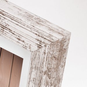 Ramka ZEP ZEP Nelson 6 white/brown 40x50 Wooden Frame V21546 2