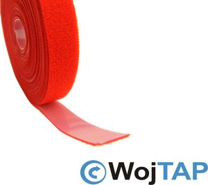 Wojtap Taśma rzepowa szr. 20mm, 25 metrów - CZERWONY 2