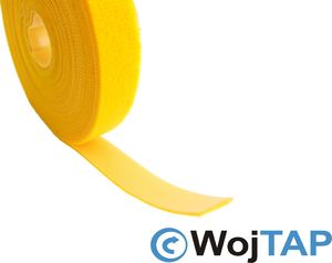 Wojtap Taśma rzepowa szr. 20mm, 25 metrów - ŻÓŁTY 2