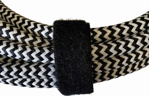 Organizer Wojtap Opaski rzepowe do kabli 20x150 mm 10 szt. czarne 4