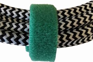 Organizer Wojtap Opaski rzepowe do kabli 20x200 mm 10 szt zielony 4