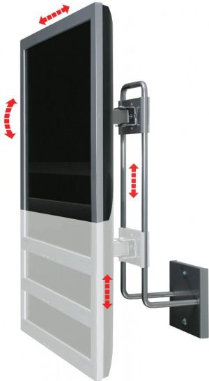 R-GO Tools Uchwyt ścienny na monitor do 27" Up & Down (RGOSC120) 2