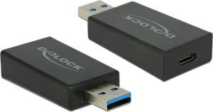 Adapter USB Delock USB-C - USB Czarny  (65689) 1