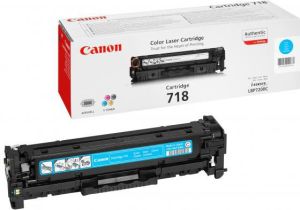 Toner Canon CRG-718 Cyan Oryginał  (2661B002) 3