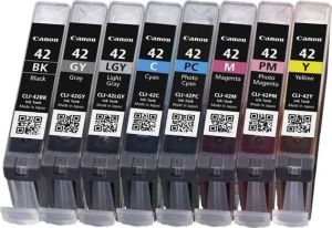 Tusz Canon CLI-42 Multi Pack (cyan, magenta, yellow, black, light gray, gray, photo magenta, photo cyan) 2