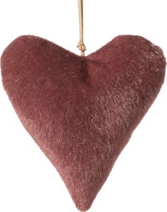 Shumee Eurofirany  Zawieszka dekoracyjna serce szerokość 12  12cm (eurofirany_320019) - eurofirany_320019 1