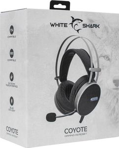 Słuchawki White Shark Coyote Czarne (736373266575) 8