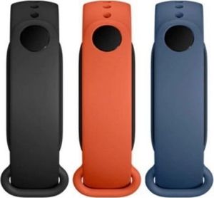 Xiaomi Opaski do Xiaomi Mi Band 5/6 3pak BlackOrangeBlue 1