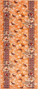 vidaXL Chodnik dywanowy, BCF, terakota, 100x300 cm 1