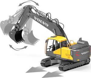 EE Duża koparka na pilota + dodatki EE RC0495 12