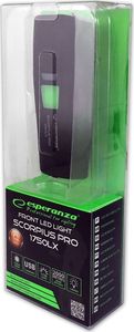Esperanza Lampka rowerowa Led na przód Scorpiuss Pro 1750 LX 10