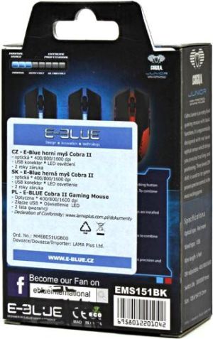 Mysz E-Blue Cobra II  (EMS151BK) 7