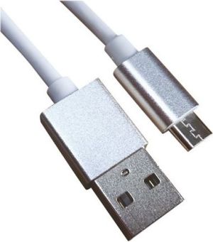 Kabel USB Sandberg Nie USB - 1 Srebrny (440-96) 1