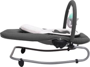 vidaXL Bujaczek niemowlęcy, antracytowy, stalowy 4