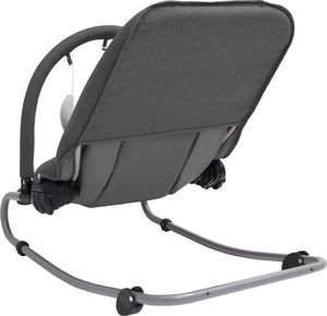 vidaXL Bujaczek niemowlęcy, antracytowy, stalowy 6