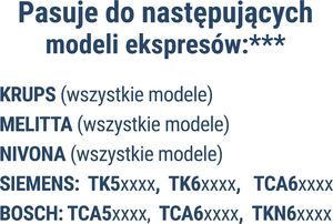 Coffix Filtr wody do ekspresu MELITTA NIVONA KRUPS SIEMENS BOSCH (zamiennik) 4