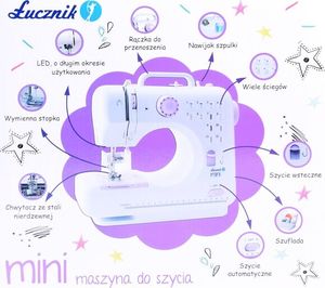 Maszyna do szycia Łucznik Maszyna do szycia Mini Łucznik () - 104911 4