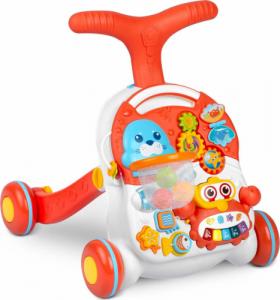 Ricokids Pchacz stolik edukacyjny 2w1 RK-810 biało-czerwony 2