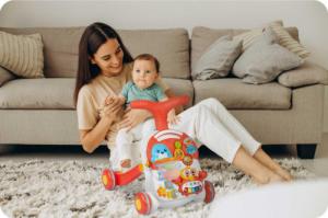 Ricokids Pchacz stolik edukacyjny 2w1 RK-810 biało-czerwony 8