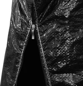 vidaXL Pokrowce na parasole ogrodowe, 2 szt., z zamkiem, PE, 200 cm 5