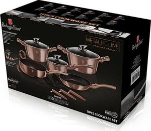Berlinger Haus Zestaw Garnków, Patelni i Przyborów Kuchennych Berlinger Haus Rose Gold (BH/6160) 2