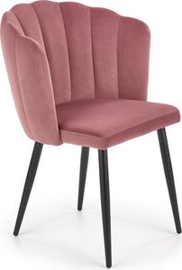 Halmar Krzesło K386 VELVET różowy 1