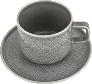 DUO Filiżanka ze spodkiem 250 ml Marrakesz szary 6
