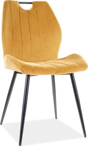 Signal Krzesło ARCO VELVET curry 1