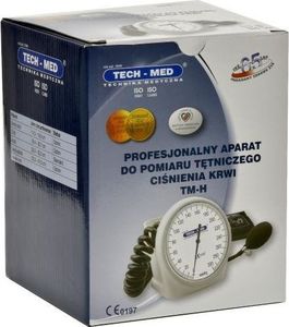 Ciśnieniomierz Tech-Med Ciśnieniomierz zegarowy TM-H Biały TECH-MED 6