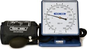 Ciśnieniomierz Tech-Med Ciśnieniomierz zegarowy TM-SZ Biały TECH-MED 3